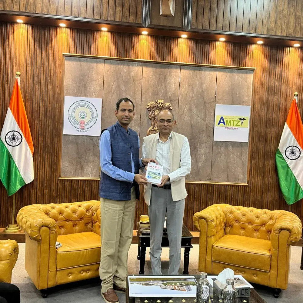 VC & Prof. Sudhakar Visit AMTZ, Vizag image 1