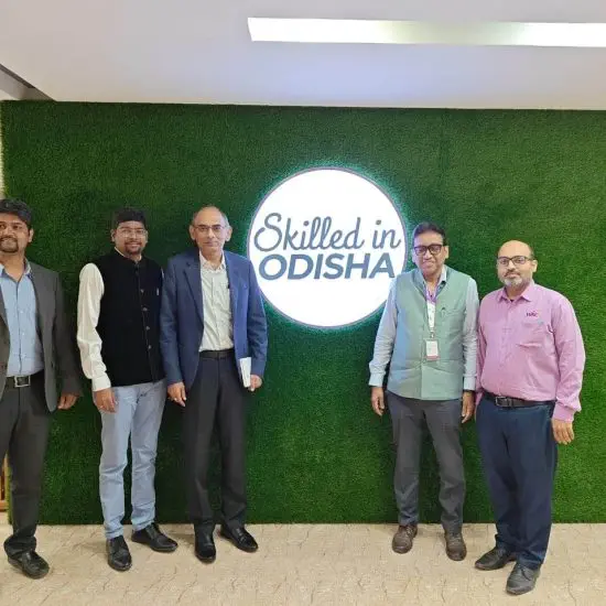 Vice Chancellor & Registrar I/c visit to World Skill Centre, Bhubaneshwar image 1