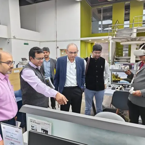 Vice Chancellor & Registrar I/c visit to World Skill Centre, Bhubaneshwar image 2