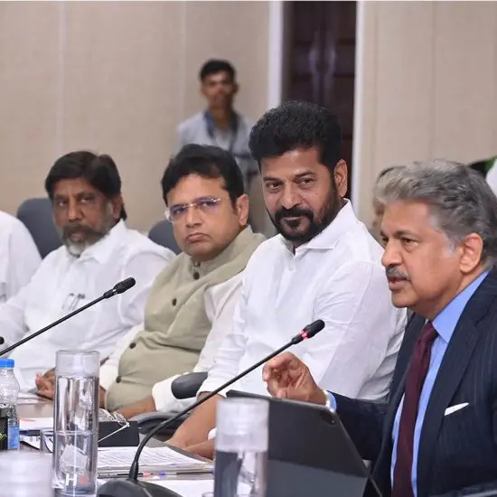 Hon’ble Chief Minister Revanth Reddy in meeting with University Board Members and Industrialists