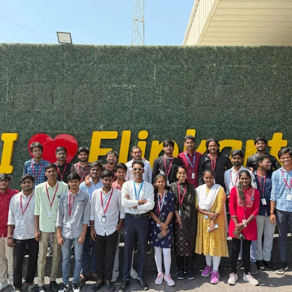 Flipkart Industry Visit image 1