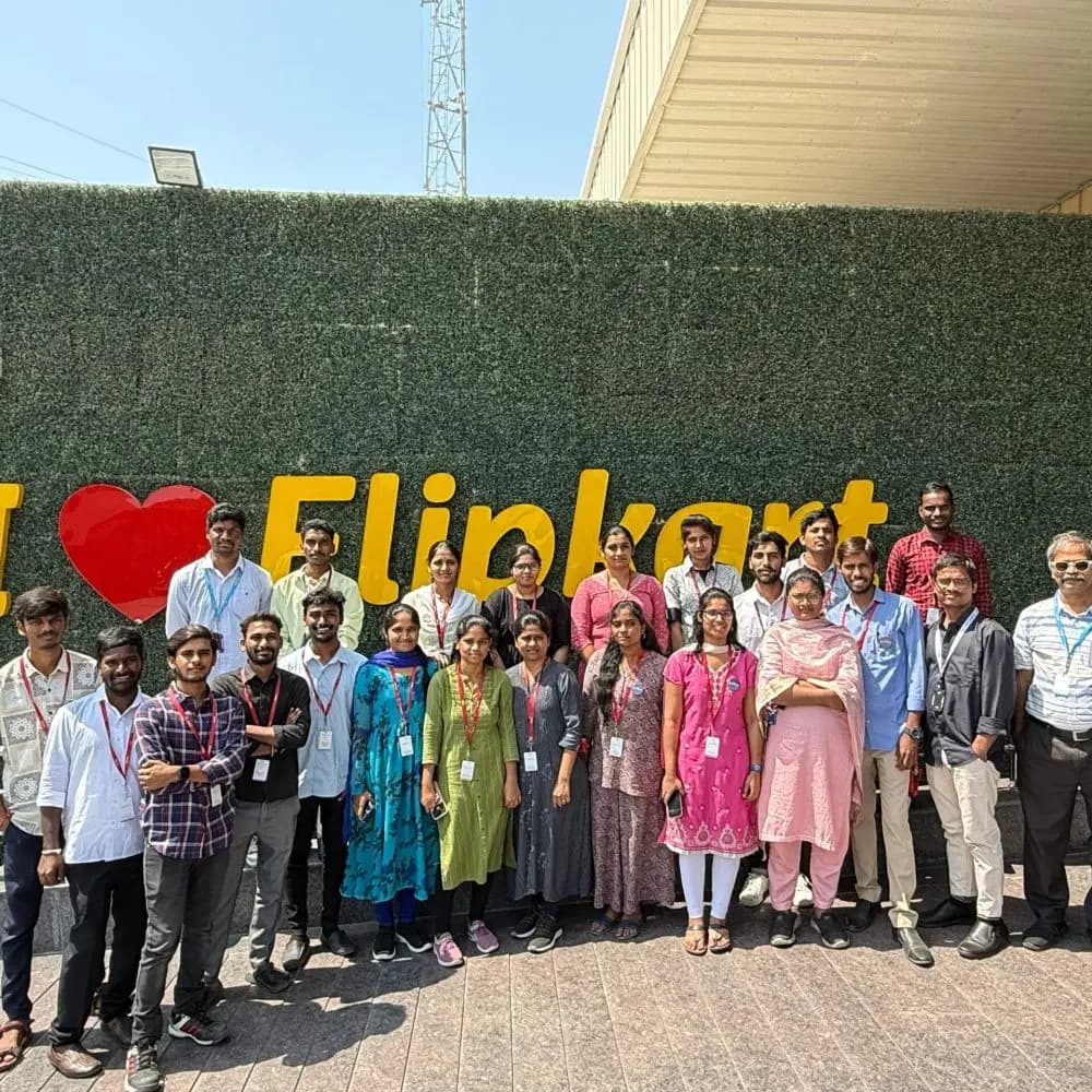 Flipkart Industry Visit image 2